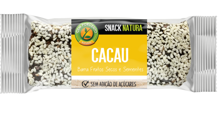 BARRA CACAU S/ACUC 40G CEMPORCENTO VEGT